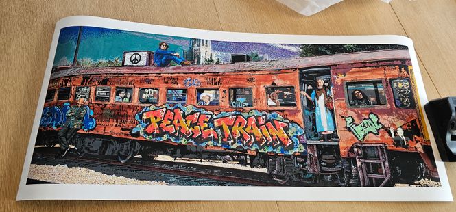 Hovedbilde Peace Train (Giclée-trykk)